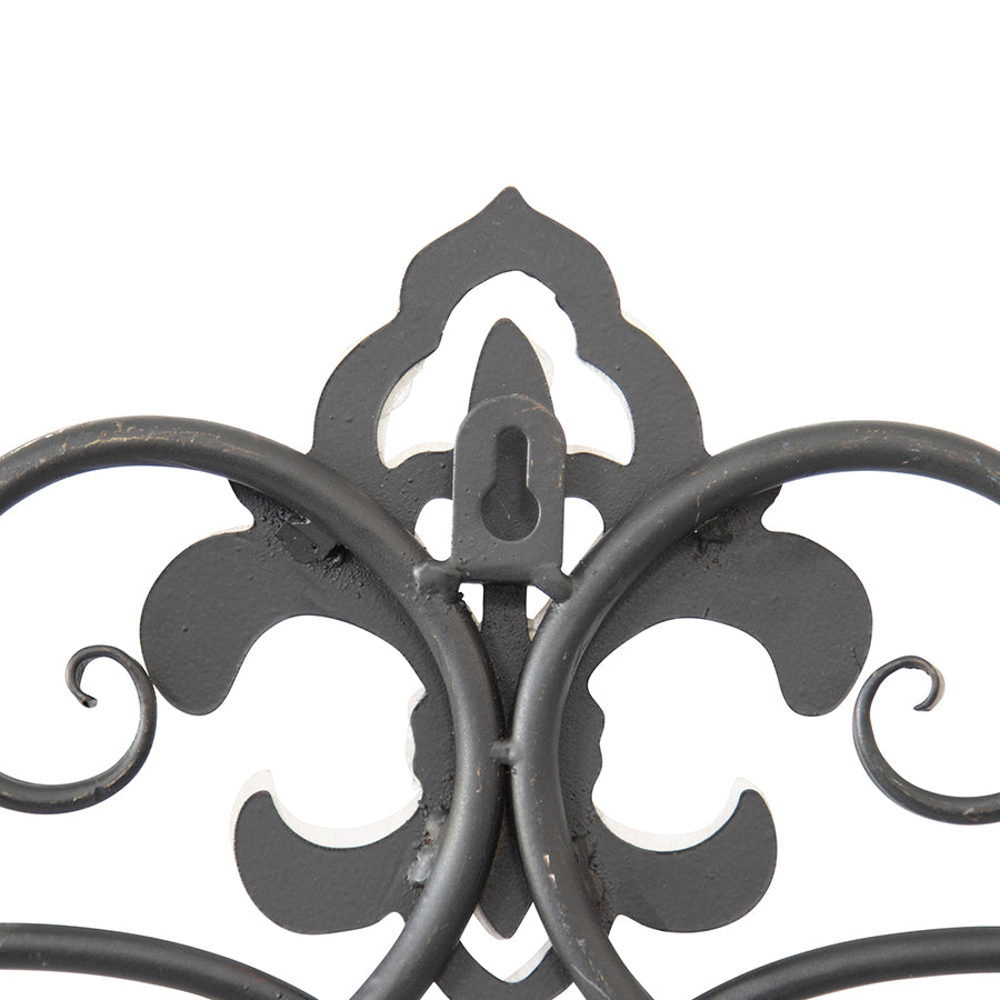 Vintage-Style Fleur-de-Lis Wall Art