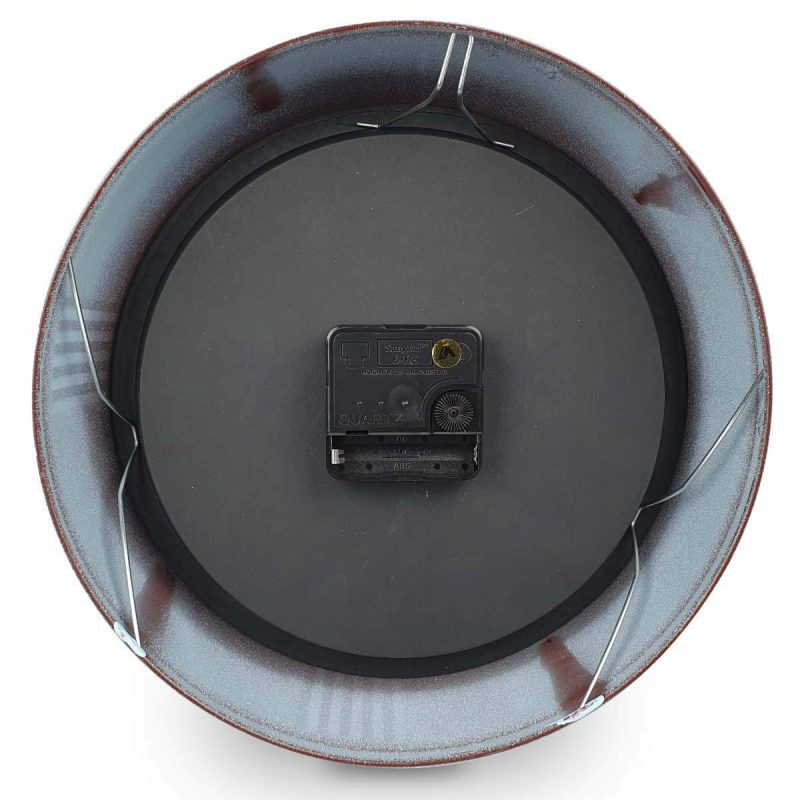 Vintage Blue Round Wall clock 24cms