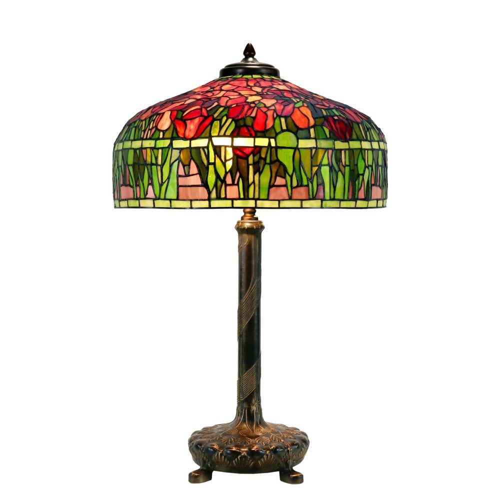 Vintage Charm Reproduction Tulip Lamp