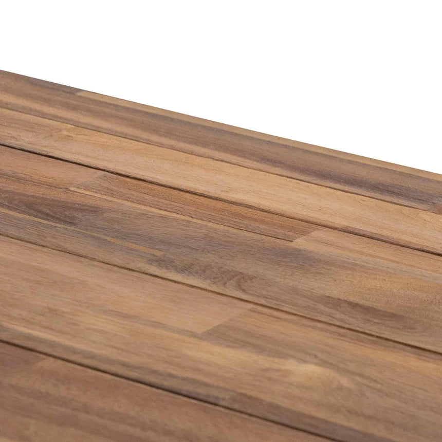 Vintage Inspired Dining Table 250cms - Natural & White