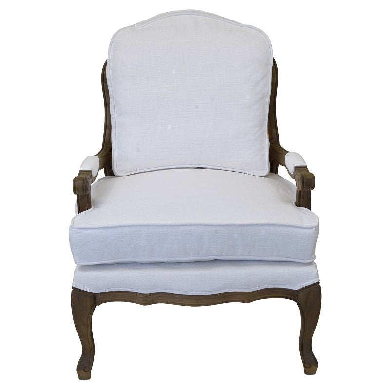 Vintage Inspired Oak Chair with Rattan Back