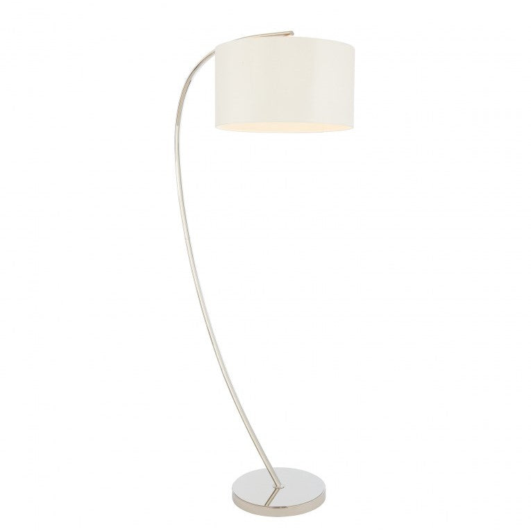 Vintage Opulence In Elegantly Arched Floor Lamp