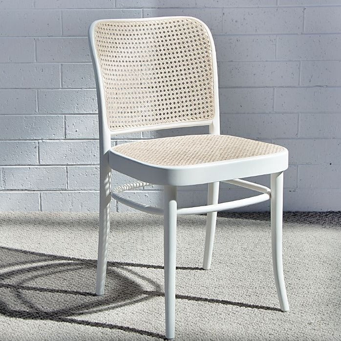 Vintage Wooden Cane Backrest Dining Chair (Available in 3 Colors)