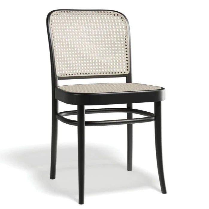 Vintage Wooden Cane Backrest Dining Chair (Available in 3 Colors)