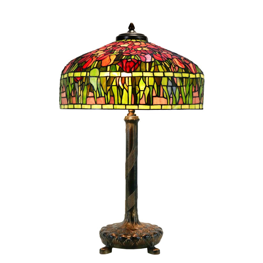 Vintage Charm Reproduction Tulip Lamp