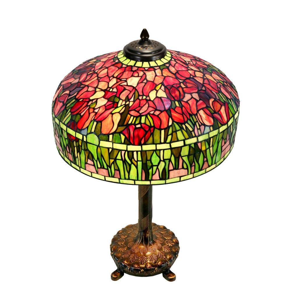 Vintage Charm Reproduction Tulip Lamp