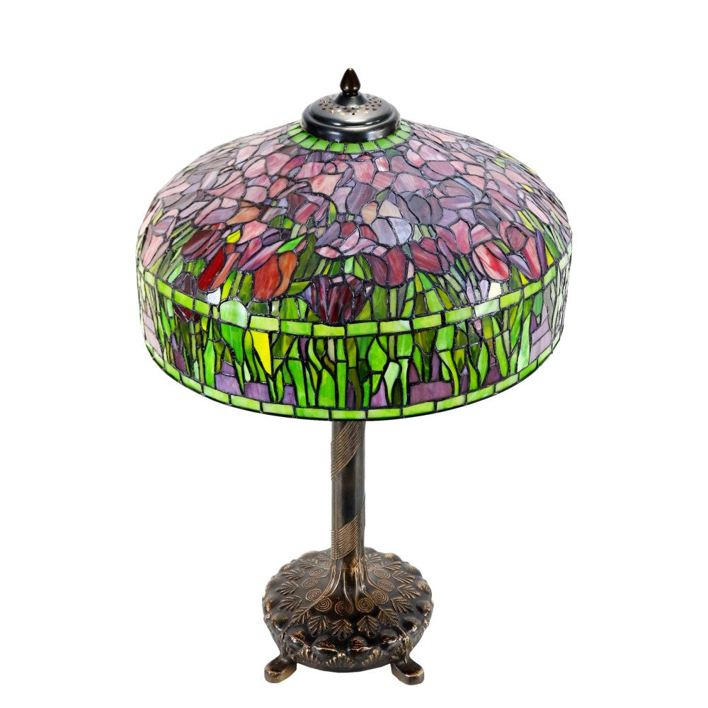 Vintage Charm Reproduction Tulip Lamp