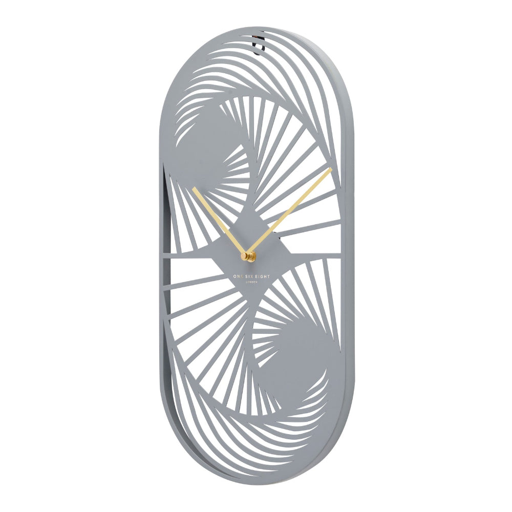 Violet Elegant Design Wall Clock - 52cms