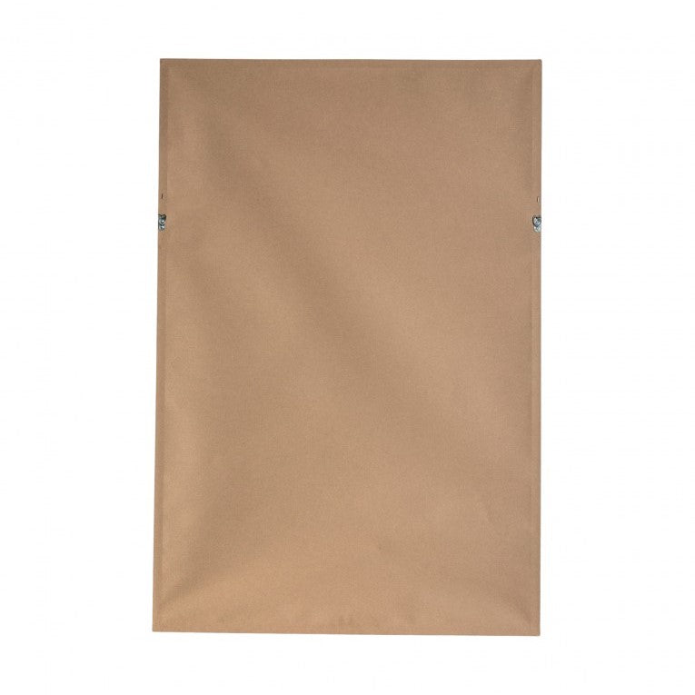 Vivid Painted Blossoms on Black Framed Canvas