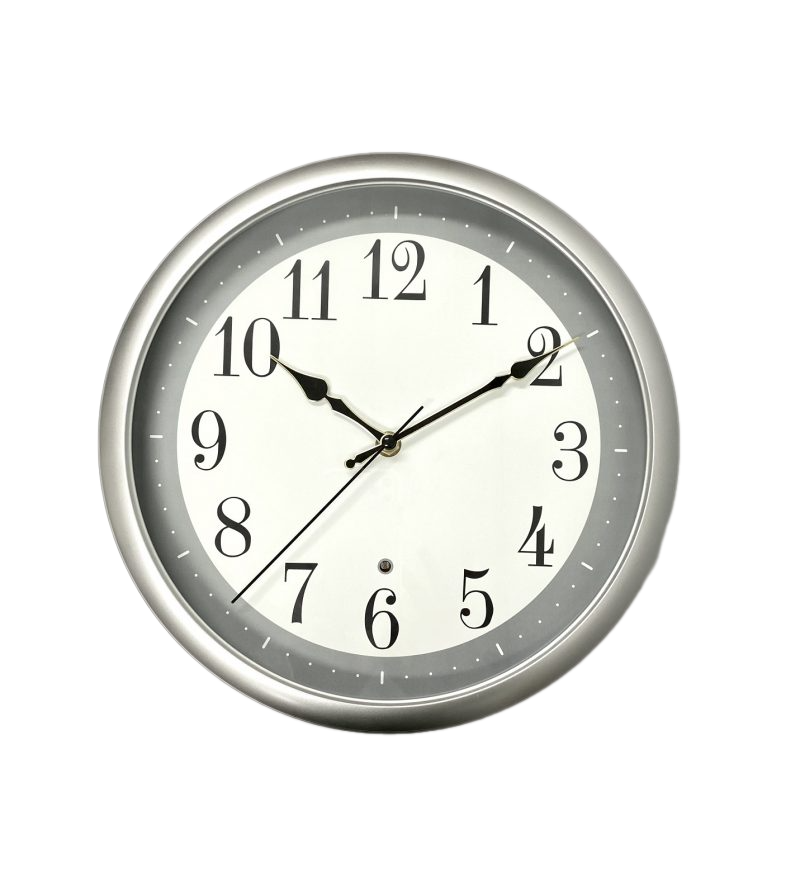 Voice-activated LED Light Wall Clock 30cms (Available in 2 colors)