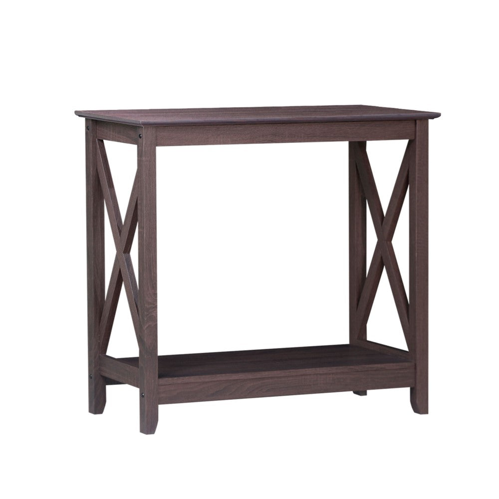 Walnut Console Table with Style