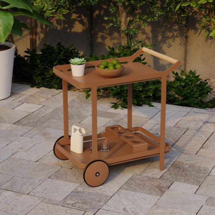 Wanderlust Metal Bar Cart (Available in 4 colors)