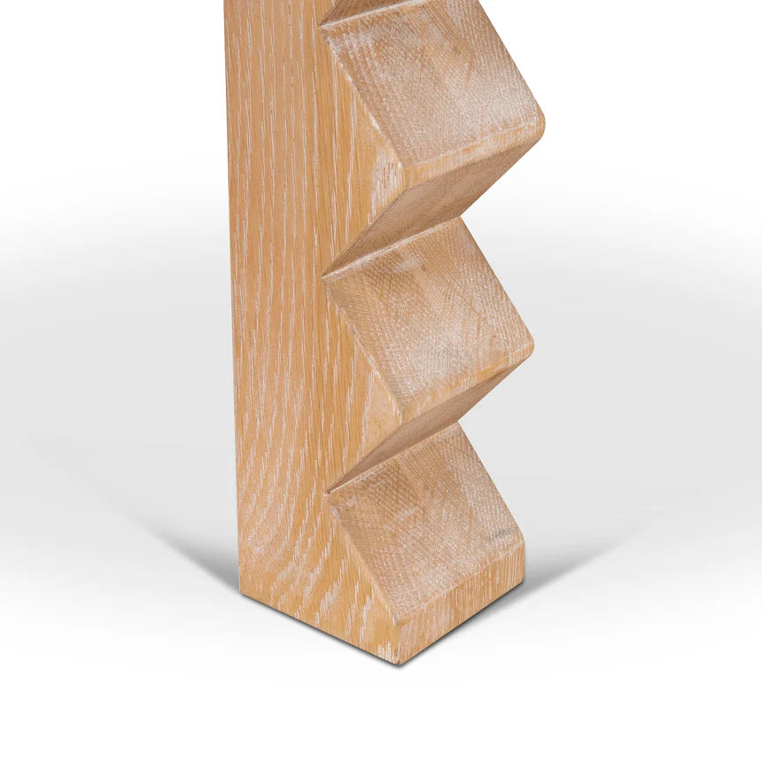 Warm Timber Grain Natural Round Coffee Table - 100cms