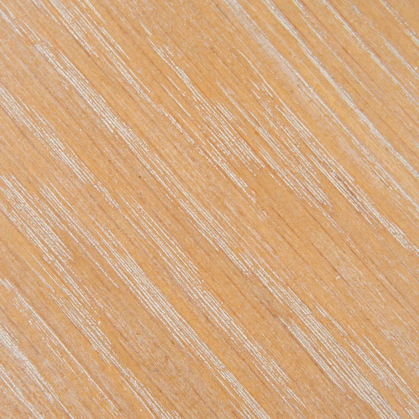 Warm Timber Grain Natural Round Coffee Table - 100cms