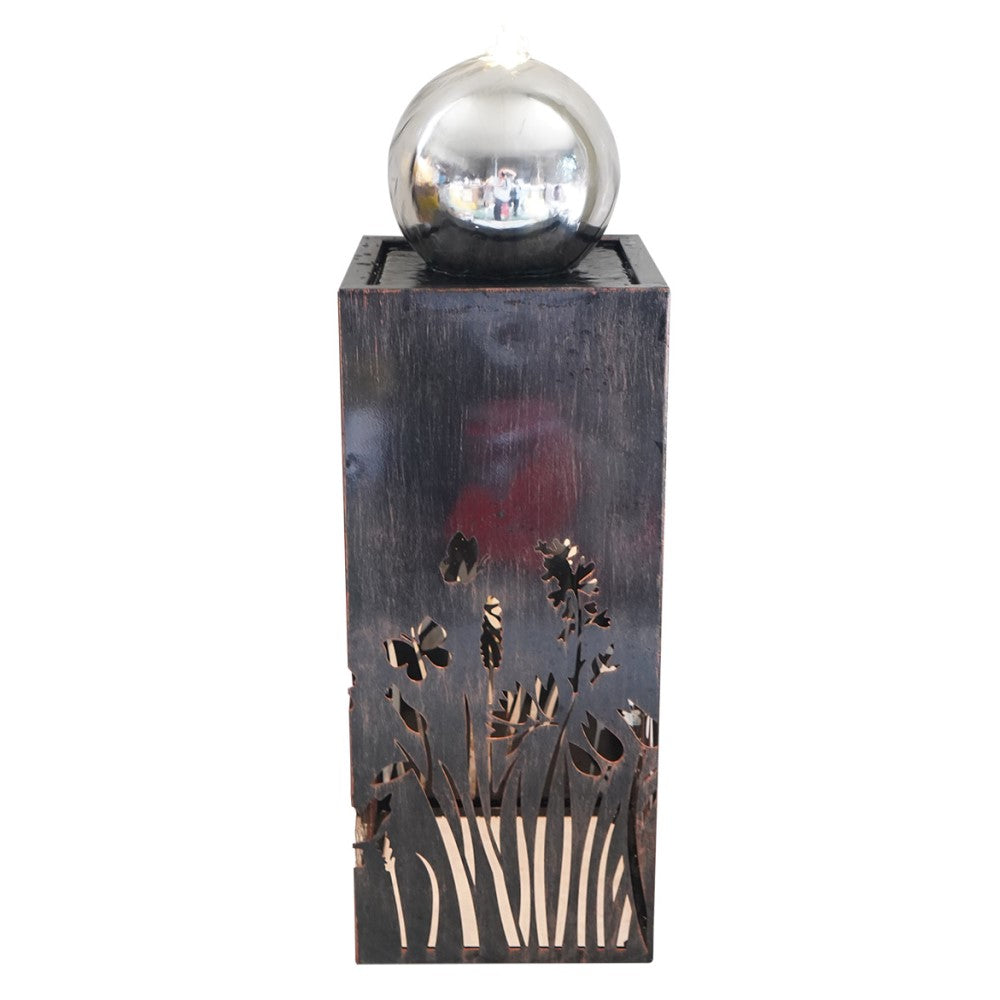 Water Butterfly Shimmer Fountain Decor