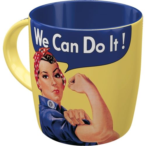 "We Can Do It" Ceramic Coffee Mug