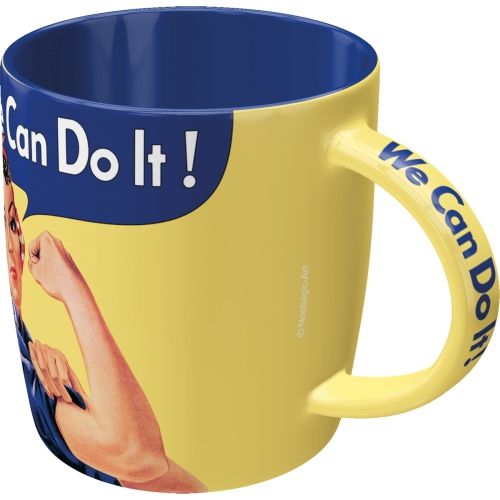"We Can Do It" Ceramic Coffee Mug