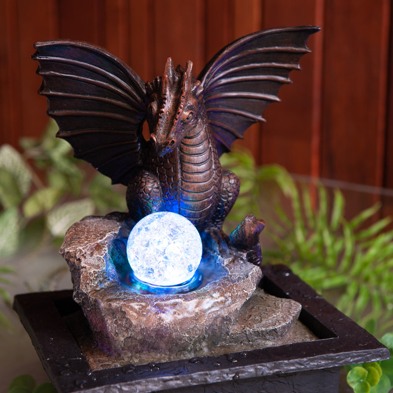Whimsical Baby Dragon Sculpture