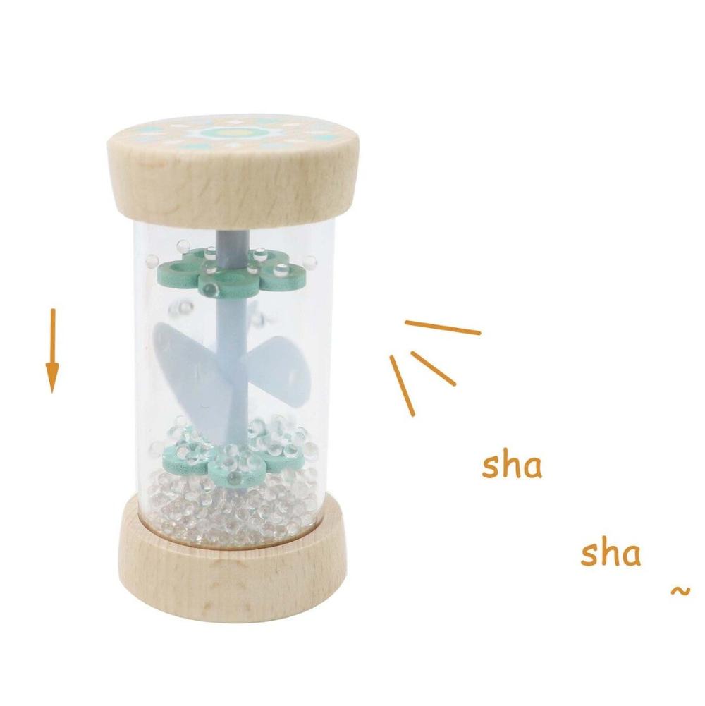 Whirl & Rattle Eco Whirlie Blue Baby Toy