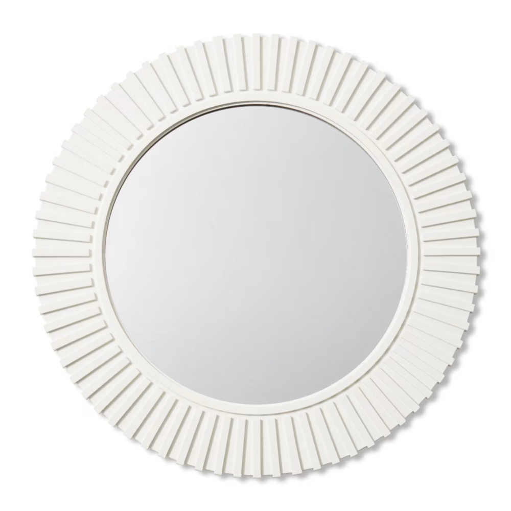 White Elegant & Timeless Wall Mirror 60cms