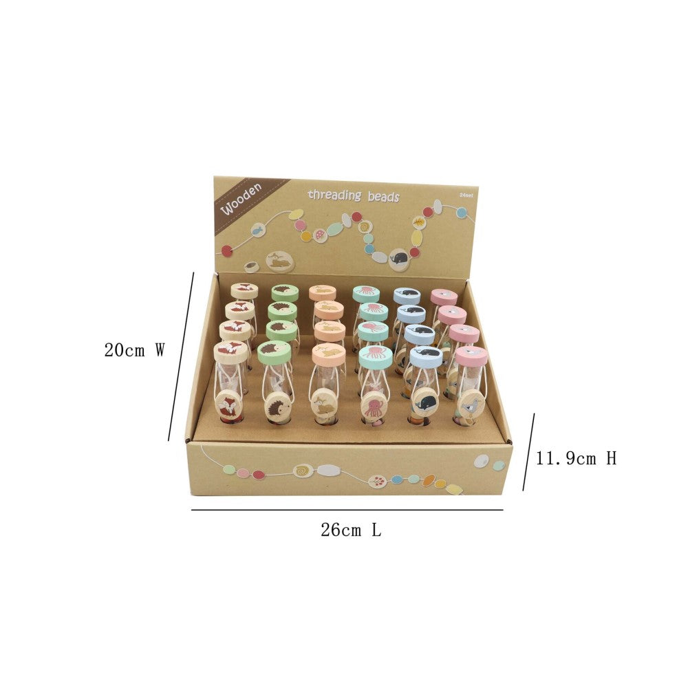 Wild & Ocean Wonders - DIY Wooden Bracelet Craft Kit