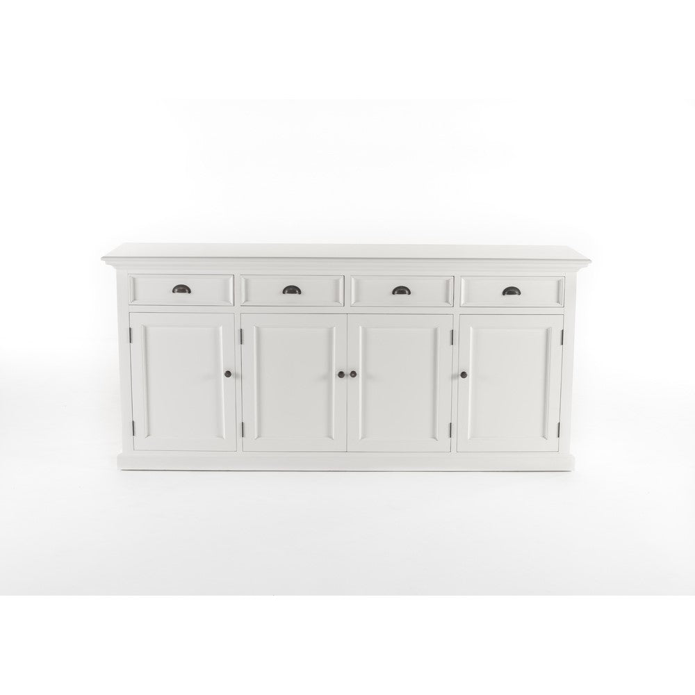 Windsor Classic Buffet - Mahogany Frame in White Finish