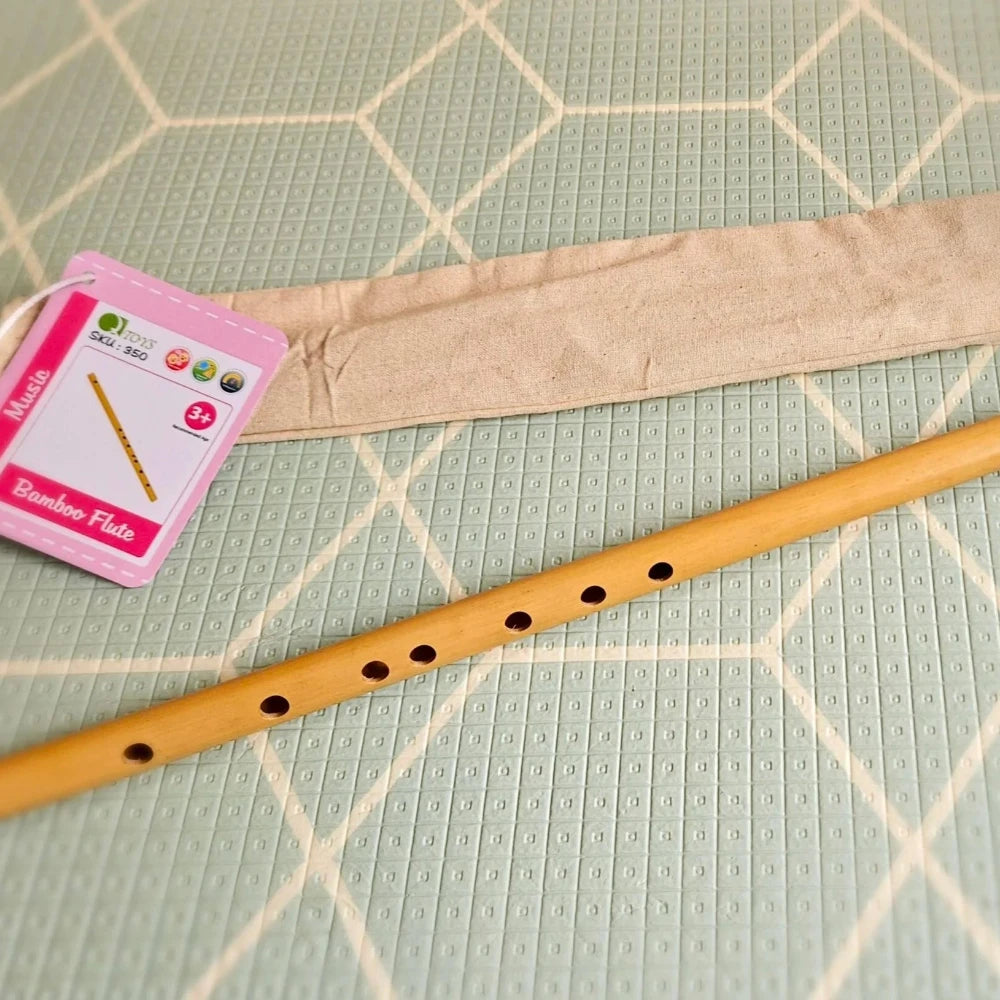 Wooden Crafted Bamboo Flute
