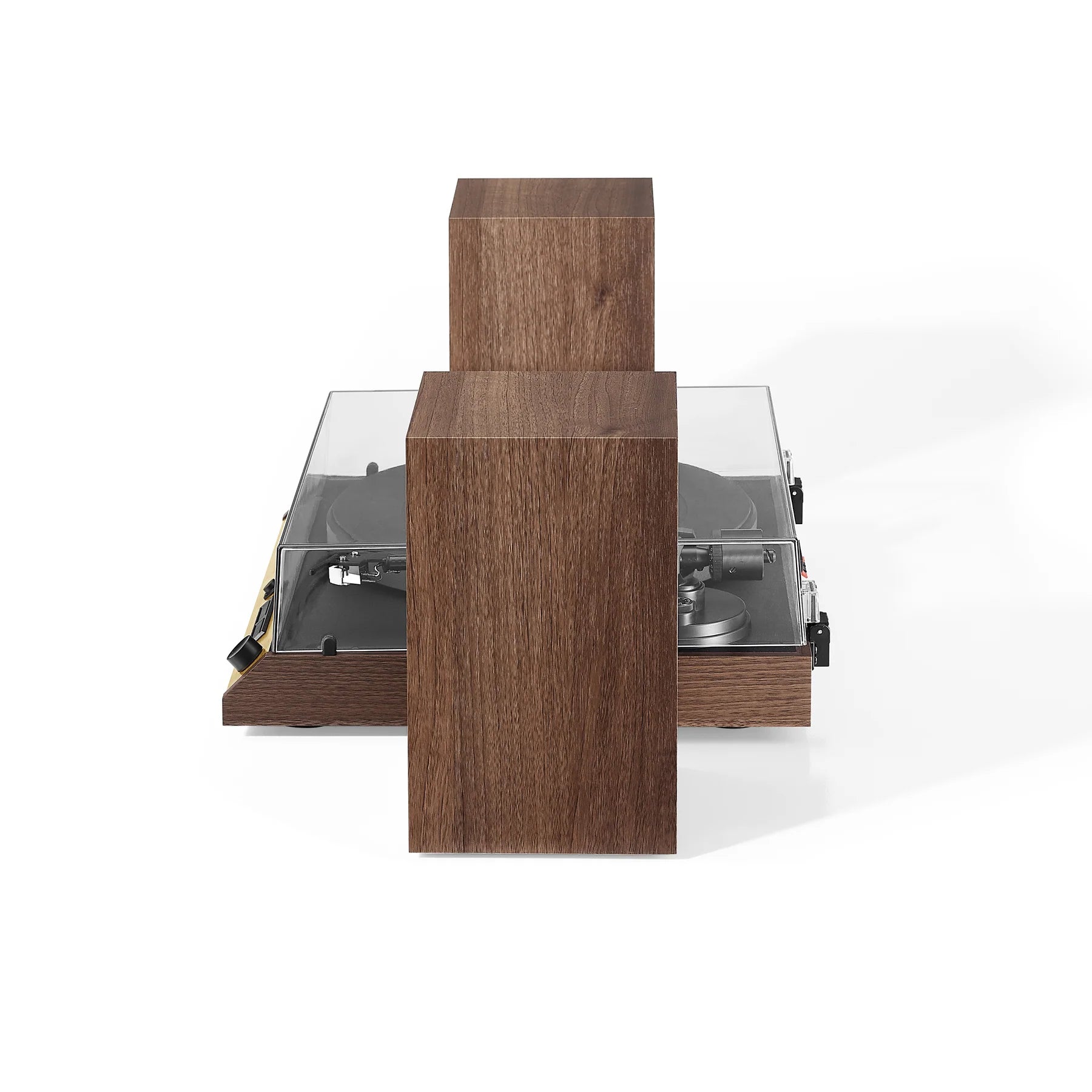 Wooden Crosley Record Vinyl Shelf Turntable