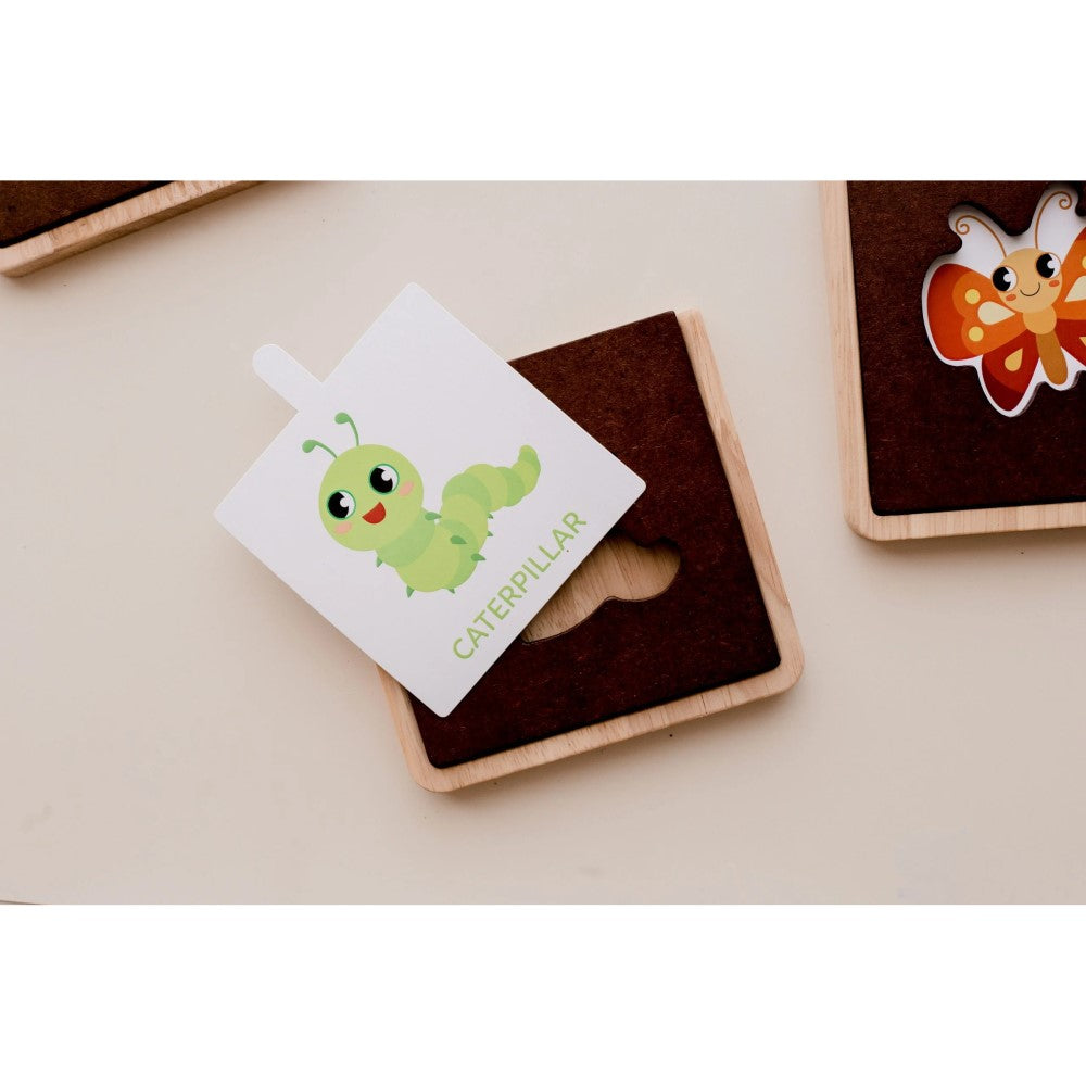 Wooden First Insect Learning Set