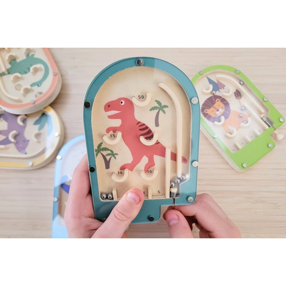 Wooden Roll Pinball Challenge Game (Sent At Random)