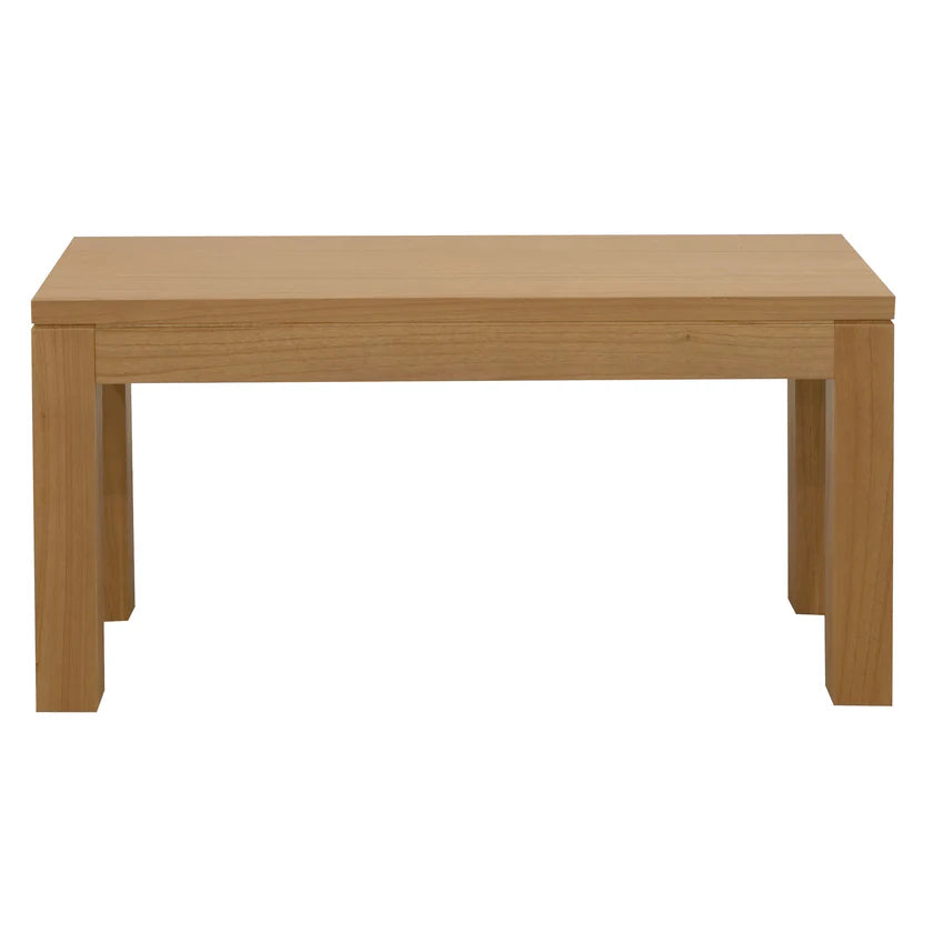 Wooden Tilda Natural Solid Bench (Small) 90 x 35cms