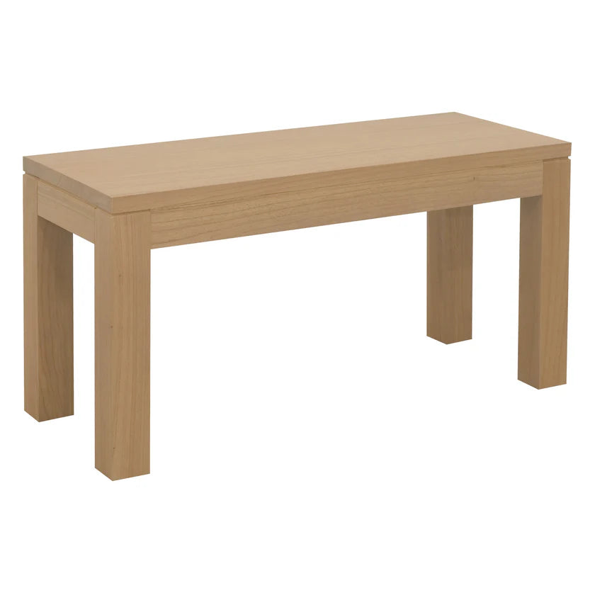 Wooden Tilda Natural Solid Bench (Small) 90 x 35cms
