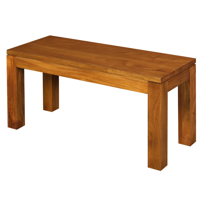 Wooden Tilda Solid Mahogany Bench (Small) 90 x 35cms