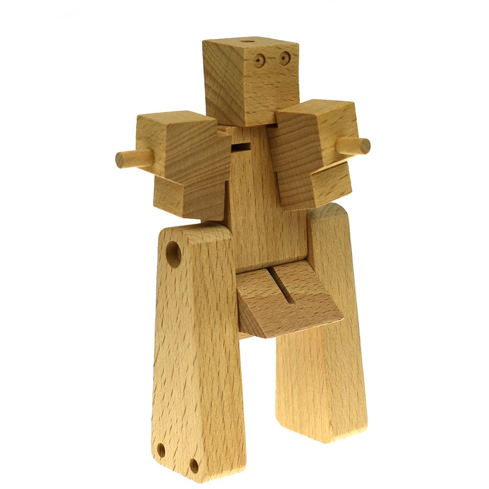 Wooden Transformer Vehicle Small - Compactor