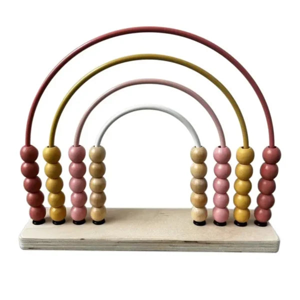Wooden and Metal Decorative Abacus - Small