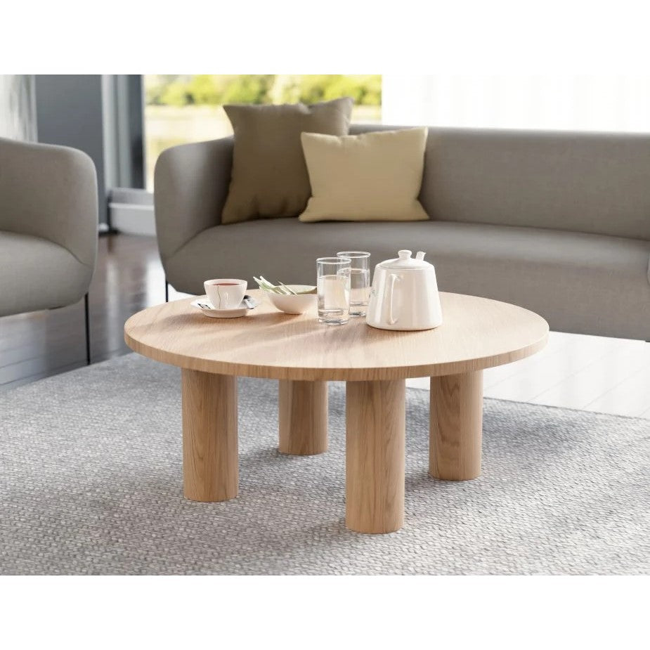 Woodland Bliss Round Coffee Table 85cms (Available in 2 Colors)