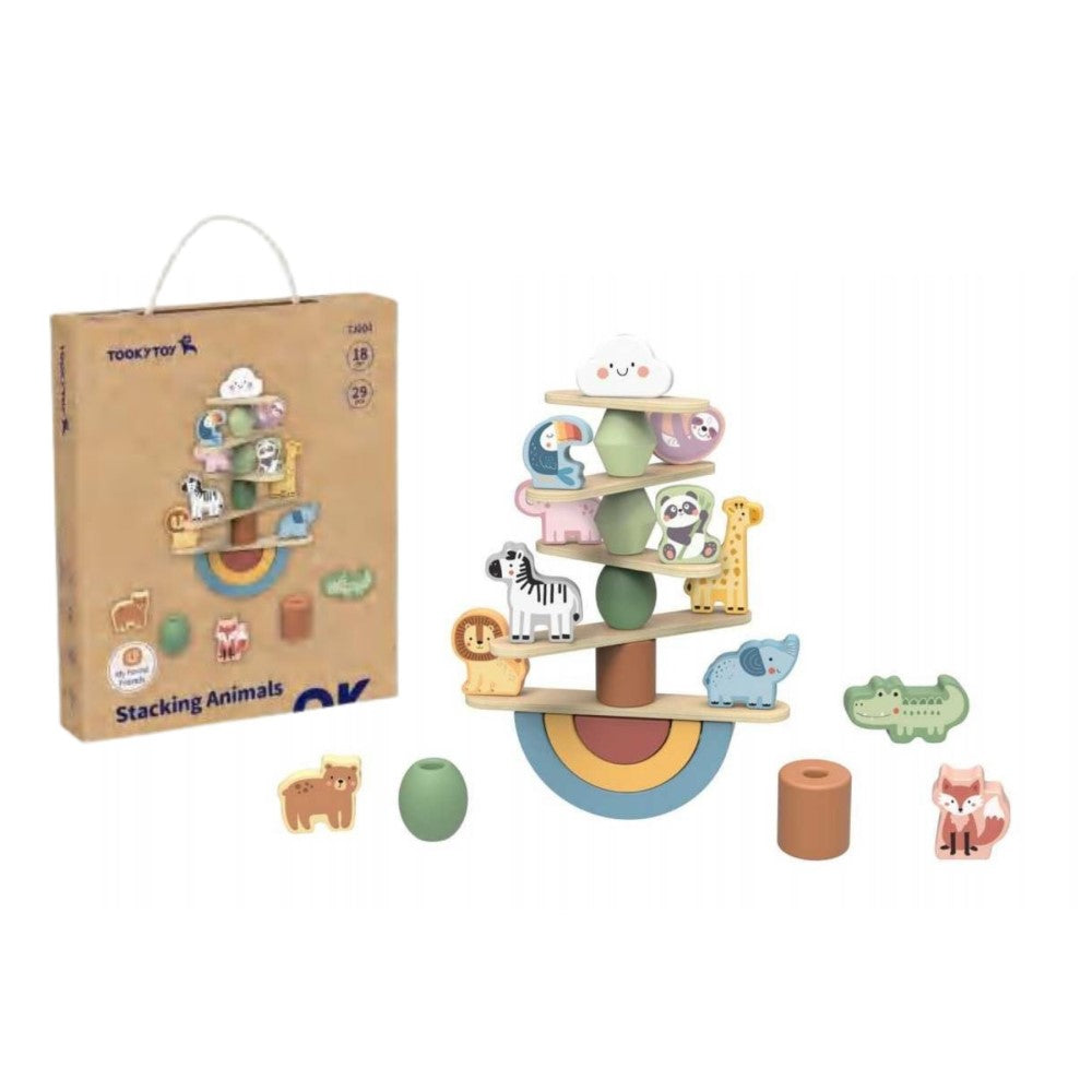 Woodland Balancing & Stacking Animals