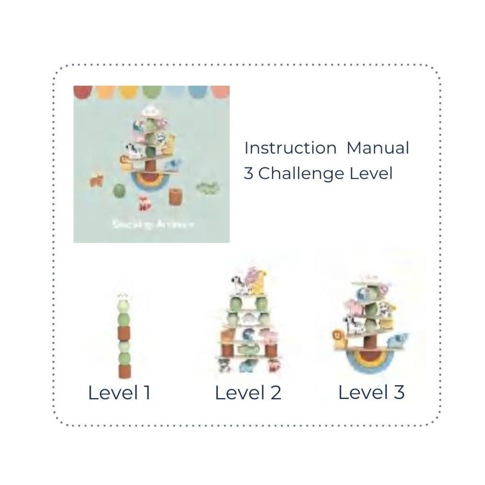 Woodland Balancing & Stacking Animals