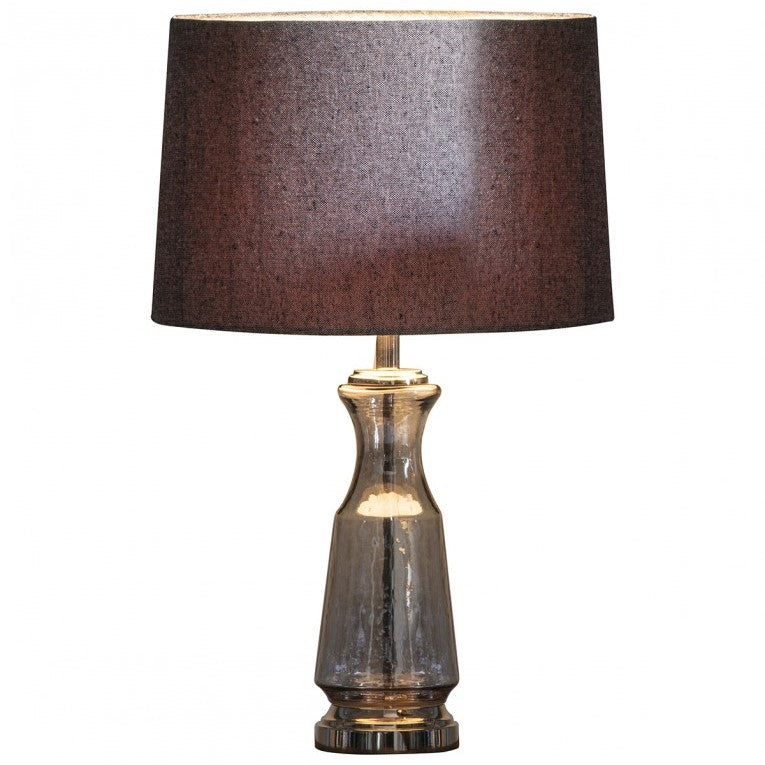Woodland Radiance Table Lamp with Walnut Finish