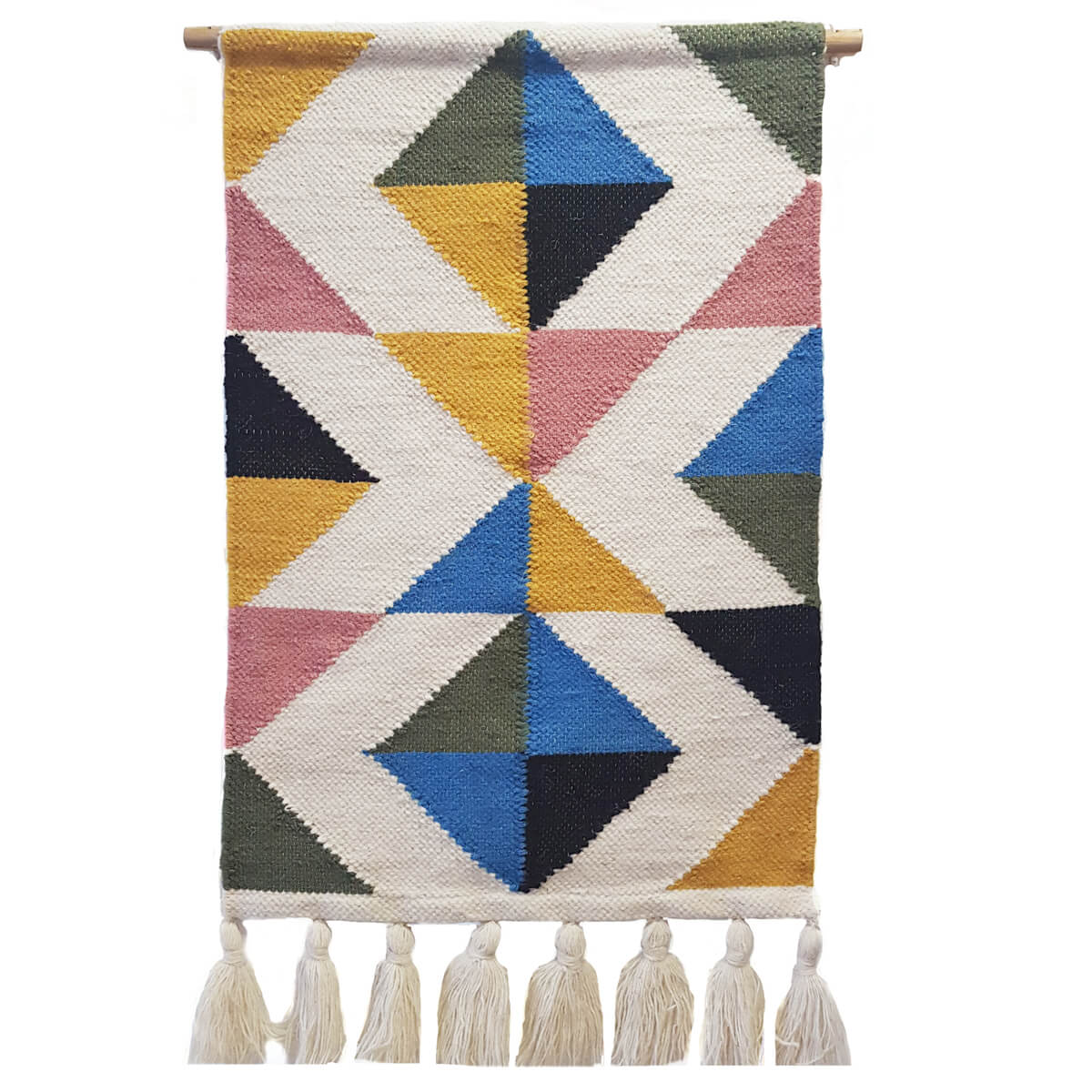 Woolen Masterpiece Wall Hanging - Multicolor