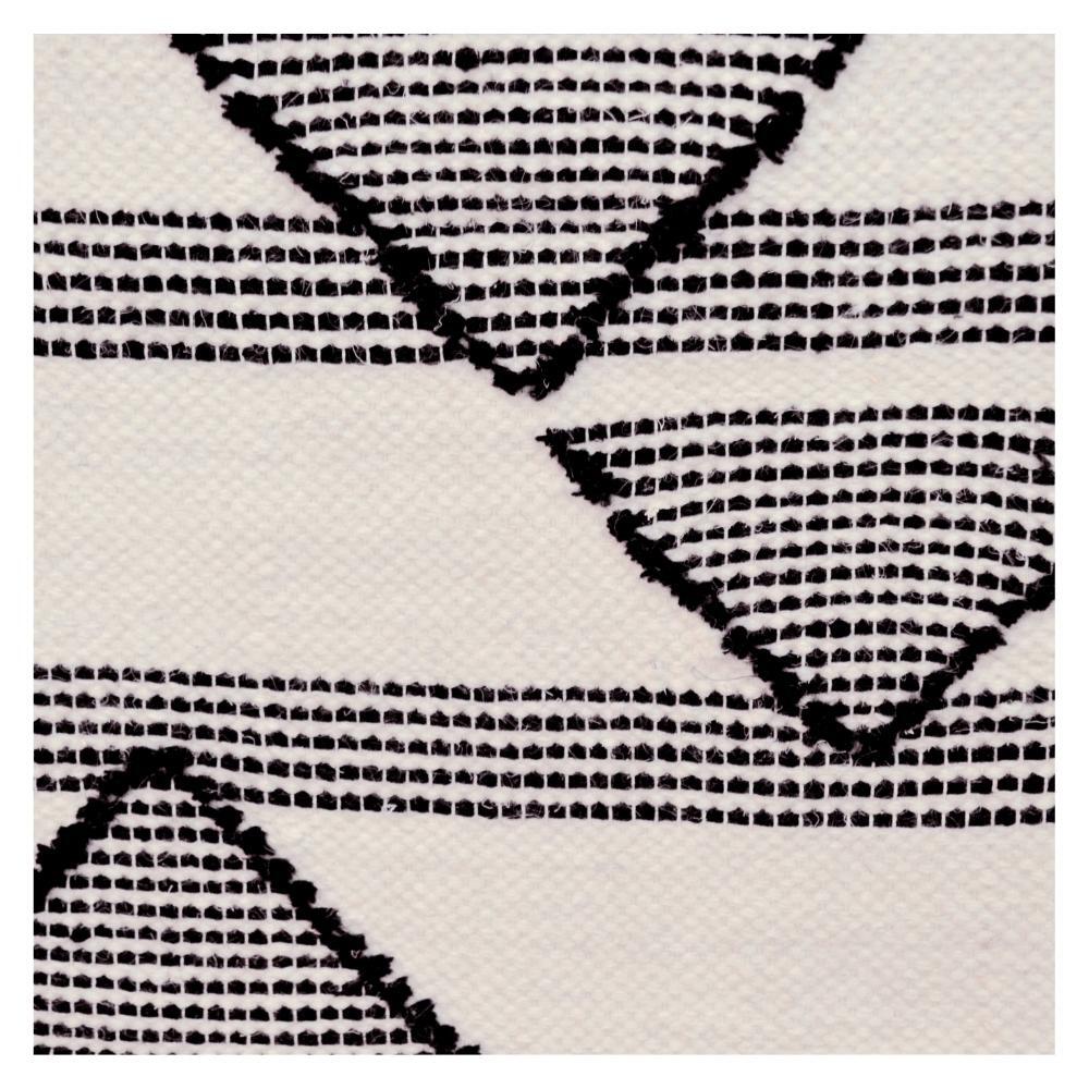 Woolen Wall Hanging Tapestry - Ivory & Black