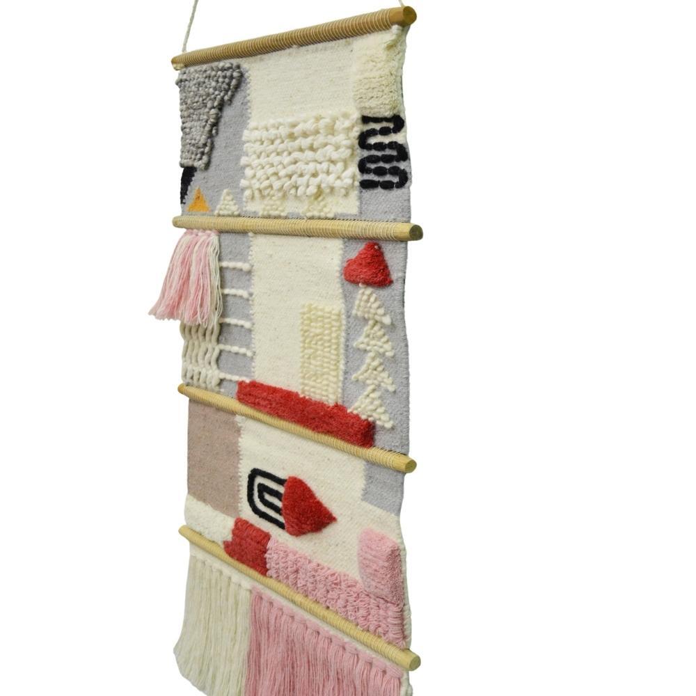 Woolen Wall Hanging Tapestry - Multicolor