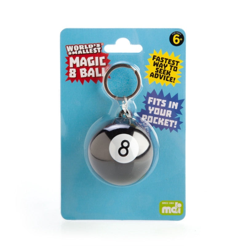 World's Smallest Magic 8 Ball KeyChain