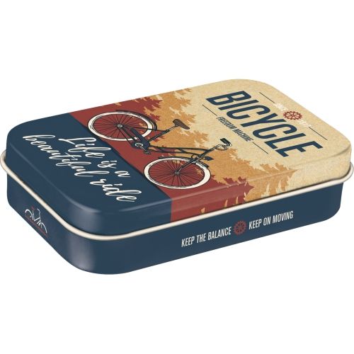 XL Mint Box Bicycle Beautiful Ride - Nostalgic-Art - 10x6x2cm