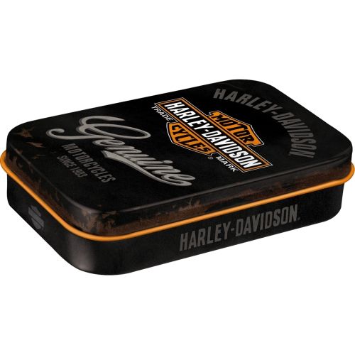 XL Mint Box Harley-Davidson Genuine - Nostalgic-Art - 10x6x2cm