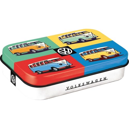 XL Mint Box VW Bulli - Pop Art - Nostalgic-Art - 10x6x2cm