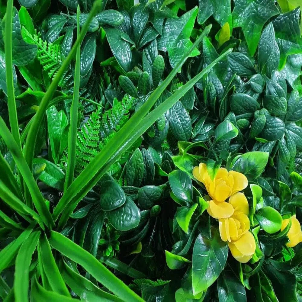 Yellow-Green UV Resistant Vertical Garden 1m X 1m