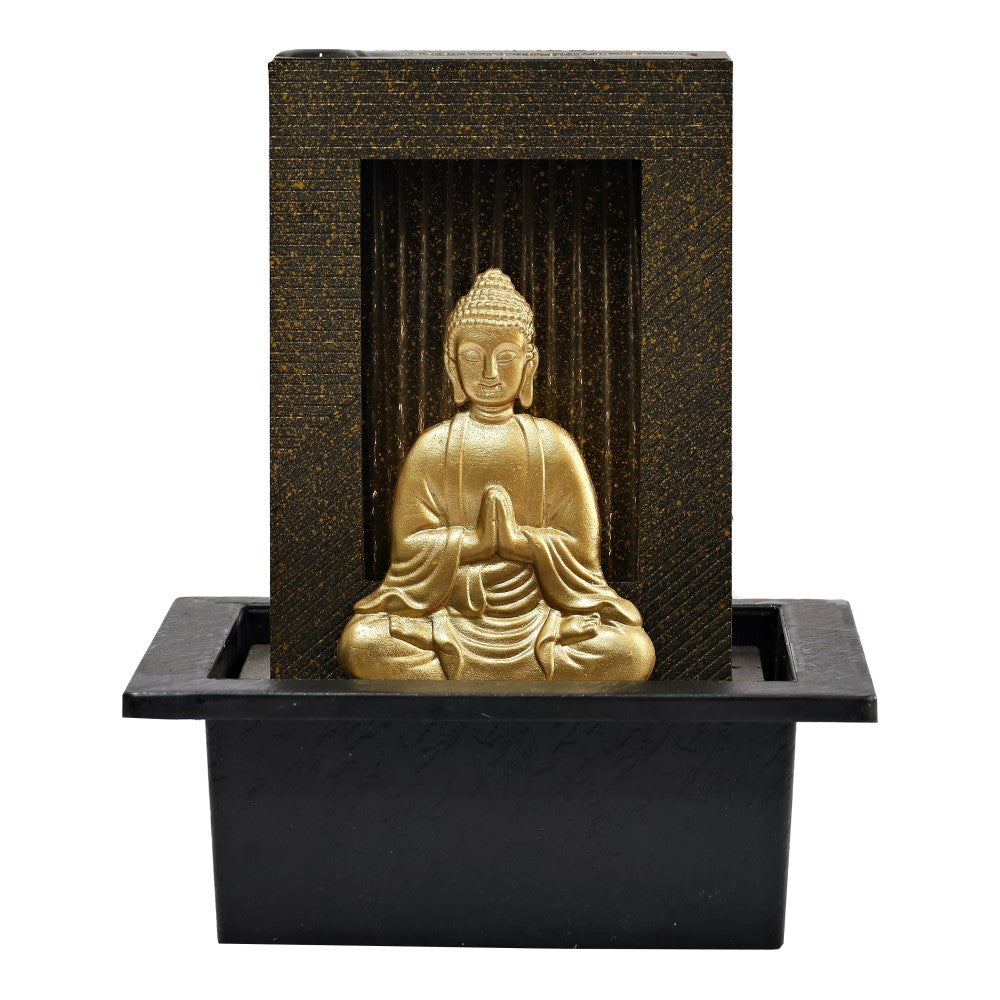 Zen Rain Polyresin Fountain Tabletop Decor