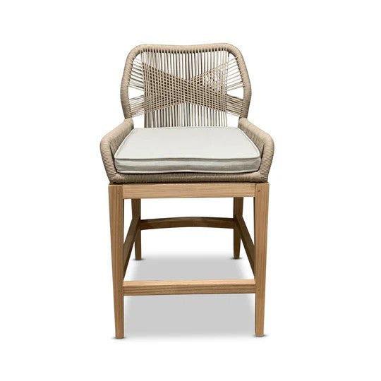 Zion Rope Weave Bar Stool