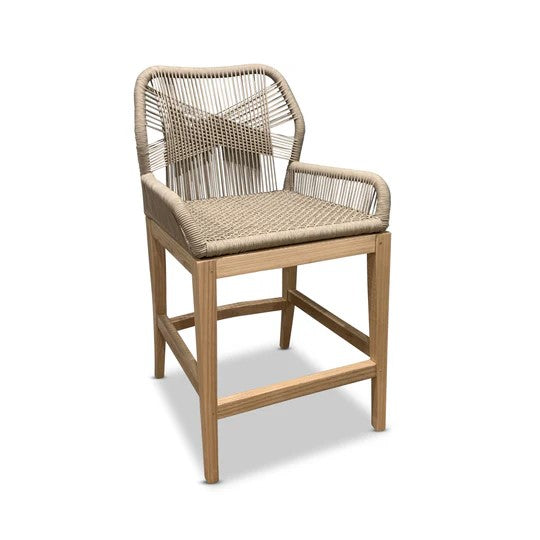 Zion Rope Weave Bar Stool